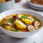 Authentic Dublin Coddle with Sausage, Bacon & Potatoes Recipe