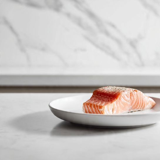 Oven-Roasted Yogurt-Spiced Salmon Fillets Recipe - Recipe Image