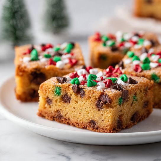 Soft & Chewy Christmas Cookie Bars (Holiday Favorite!) Recipe