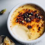 Creamy No-Bake Vegan Pistachio Crème Brûlée