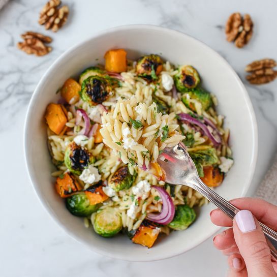 Butternut Squash Orzo Salad Recipe - Recipe Image