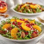 Festive Christmas Salad with Pomegranate, Citrus & Nuts Recipe