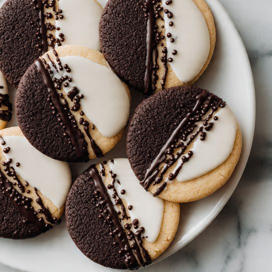 Chocolate and Peppermint Holiday Cookies Recipe