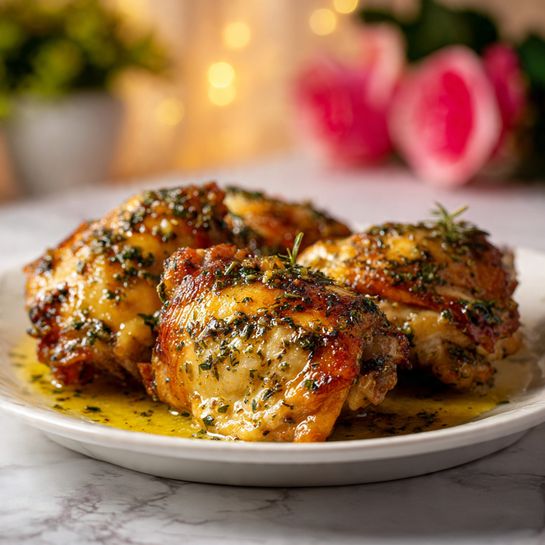 Baked Chicken with Garlic Butter Sauce Recipe 4 Baked Chicken with Garlic Butter Sauce Recipe - Recipe Image