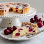 Easy Cherry Custard Tart with No-Roll Crust Recipe