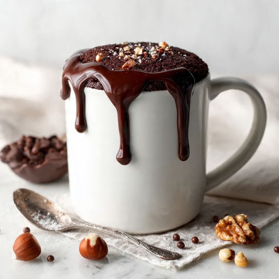 Single-Serve Chocolate Lava Cake Recipe