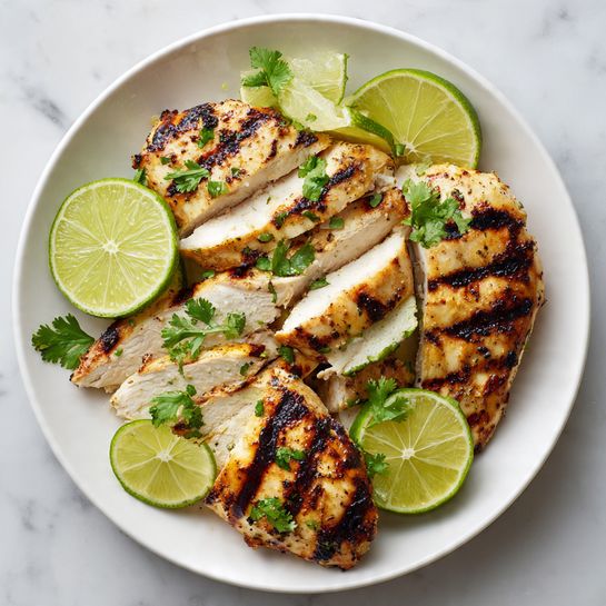 Juicy Jalapeño Lime Grilled Chicken Recipe - Recipe Image