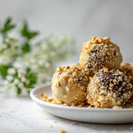 Healthy Chocolate Chickpea Truffles (No-Bake Vegan Treat) Recipe