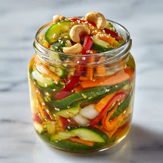 Vietnamese Quick Pickled Vegetables (Do Chua Style) Recipe 4 Vietnamese Quick Pickled Vegetables (Do Chua Style) Recipe - Recipe Image