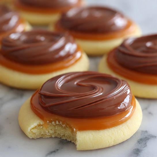 Twix Cookie Cups Recipe 4 Twix Cookie Cups Recipe - Recipe Image