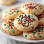 Easy Christmas Cake Mix Cookies with Sprinkles Recipe