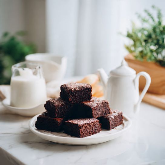 High-Protein Cottage Cheese Brownies (Fudgy & Healthy) Recipe - Recipe Image