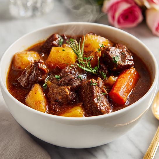 Hearty Beef and Vegetable Stew Recipe 4 Hearty Beef and Vegetable Stew Recipe - Recipe Image