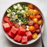 Peach & Watermelon Salad – Refreshing Summer Recipe