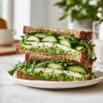 Fresh Green Goddess Veggie Sandwich (Healthy & Creamy) Recipe