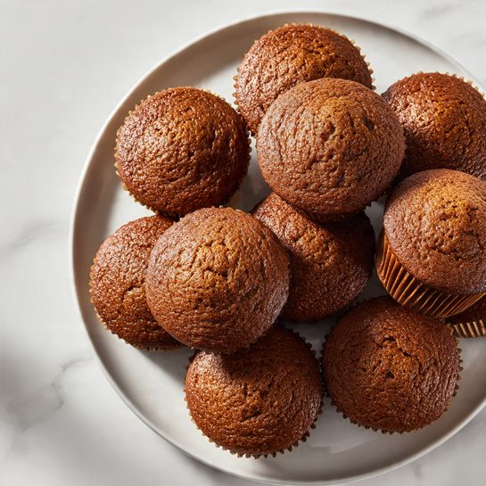 Christmas Gingerbread Muffins with Molasses Recipe - Recipe Image