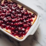 Christmas Cherry Cheesecake Dump Cake Recipe
