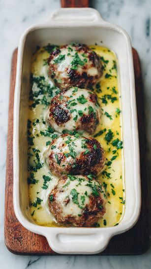 Juicy Cheesy Baked Beef Patties (Family Favorite)