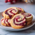 Cranberry Swirl Sugar Cookies with Wine Infusion Recipe