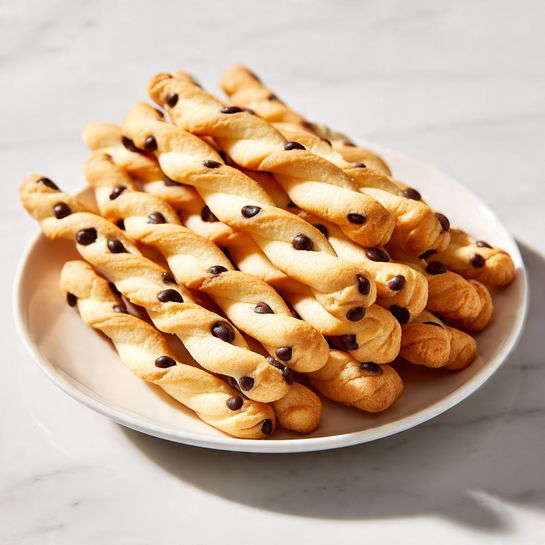 Chocolate Chip Cookie Dough Twists Recipe