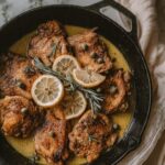 Creamy Lemon Garlic Chicken Thighs You’ll Make Weekly