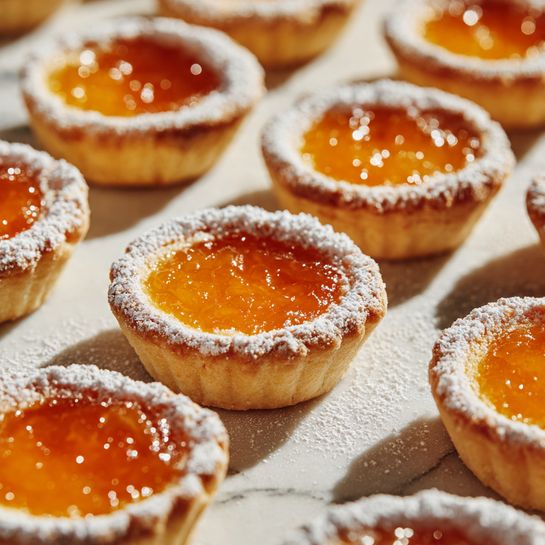 Healthy Mini Apricot Tarts Recipe - Recipe Image
