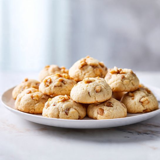 Old-Fashioned German Rock Cookies with Dates & Walnuts Recipe