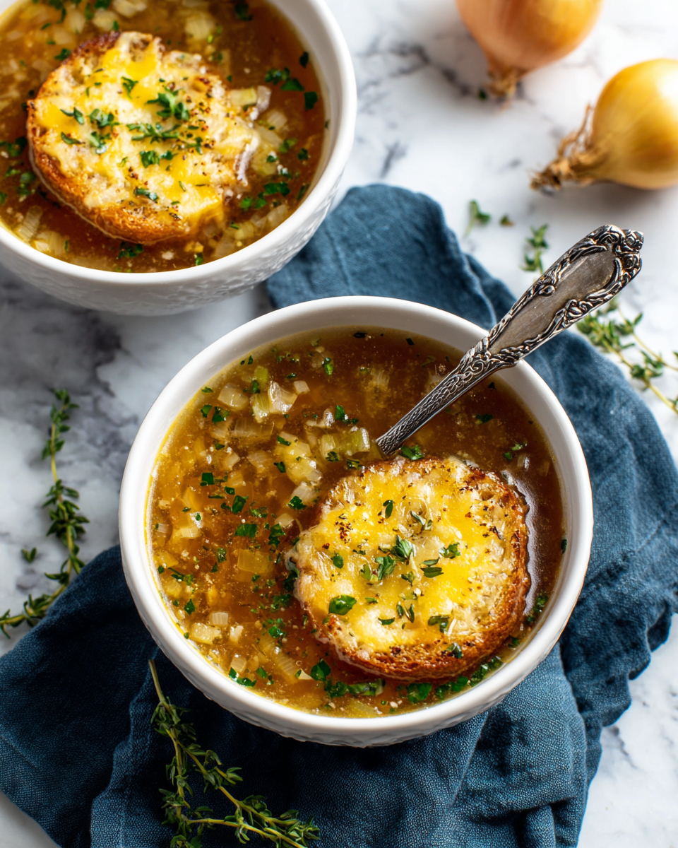 Homemade Canned French Onion Soup (Make-Ahead Comfort Soup in Jars) Recipe 5 Homemade Canned French Onion Soup (Make-Ahead Comfort Soup in Jars) Recipe - Recipe Image