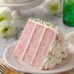 Pink Champagne Celebration Cake with Buttercream Frosting Recipe