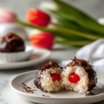 Sweet Cherry Surprise No-Bake Christmas Balls Recipe