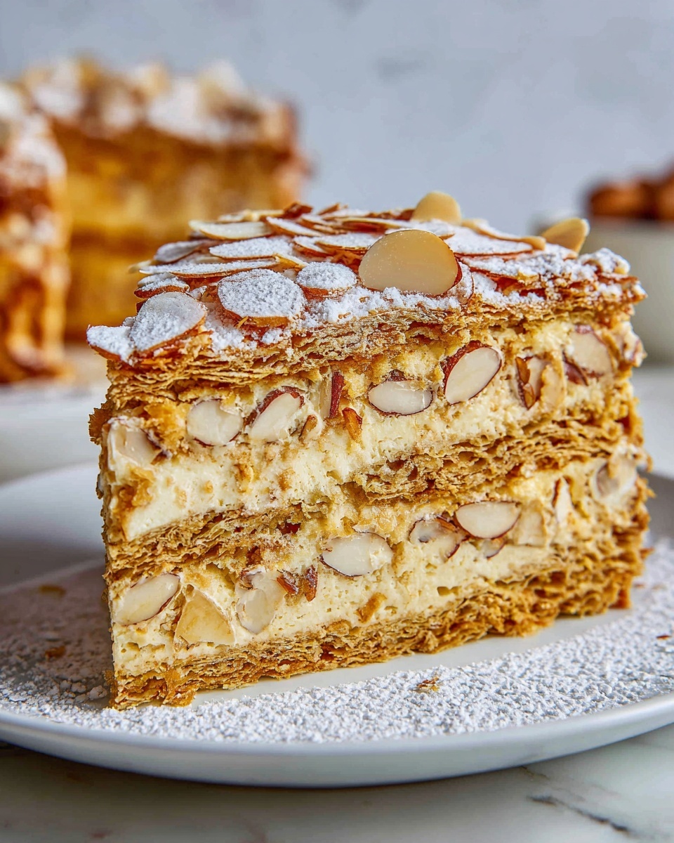 Easy Flaky Almond Pastry Braid (Bakery-Style Almond Dessert Recipe) Recipe - Recipe Image