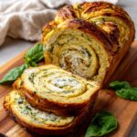 Cheesy Garlic Herb Swirl Bread Recipe