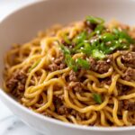Quick Mongolian Ground Beef Noodles (30-Minute Asian Stir-Fry Dinner) Recipe