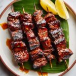 Savory Filipino Pork Barbecue Skewers Recipe