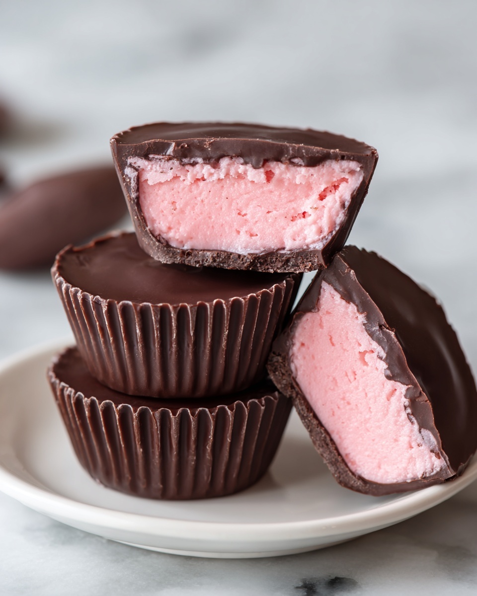 Easy Homemade Strawberry Cream Chocolates (No-Bake Fruit-Filled Candy) Recipe