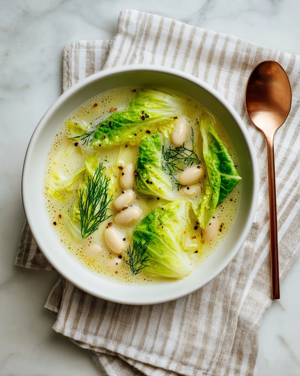 Cabbage Soup with Dill Recipe