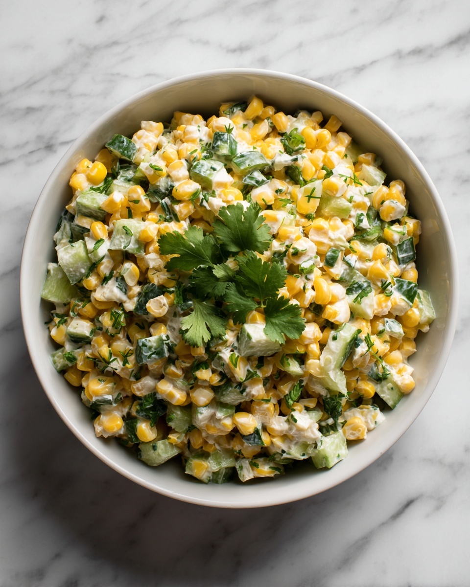 Jalapeno Corn Coleslaw: Bold and Flavorful Recipe - Recipe Image