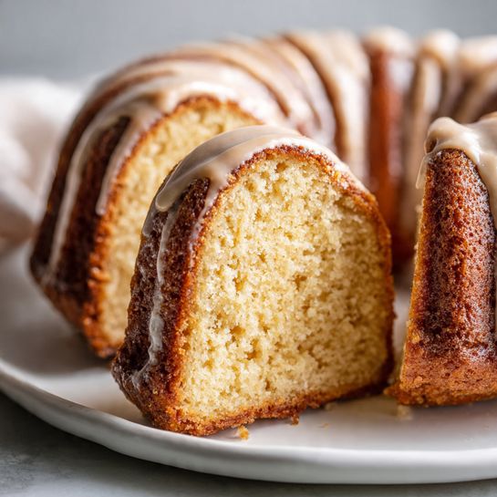 Gingerbread Pound Cake Bundt (Cake Mix Hack)