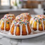 Funfetti Mini Bundt Cakes – Colorful Birthday Party Treats