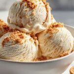 Creamy Biscoff Cookie Butter No-Churn Ice Cream Recipe