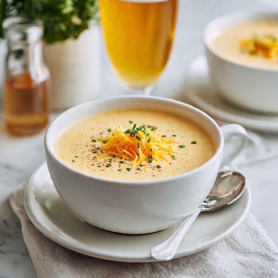 30 Minute German Beer Cheese Soup Recipe 4 30 Minute German Beer Cheese Soup Recipe - Recipe Image