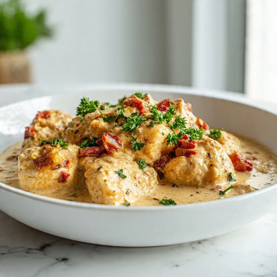 Spicy Brazilian Coconut Chicken Recipe - Recipe Image