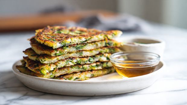 Crispy Korean Vegetable Pancakes (Pajeon Recipe)
