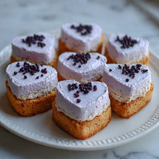Lavender Blueberry Tea Cakes Recipe