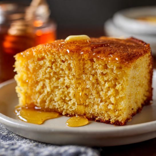 Southern Sweet Potato Cornbread (Cast Iron) - Recipe Image