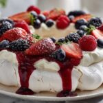 Festive Berry Pavlova Wreath Recipe