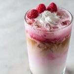 Vanilla Raspberry Iced Latte (Better Than the Coffee Shop!)