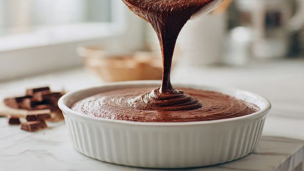 Rich Chocolate Peppermint Fudge Cake - Recipe Image