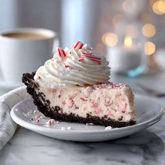 Bakers Square Candy Cane Pie Recipe - Recipe Image