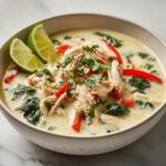 Slow-Cooked Thai Ginger Chicken Soup Recipe